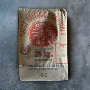 Calce idraulica per intonaci.